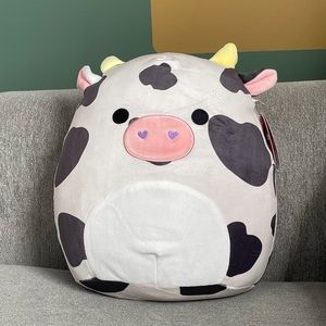 12” NWT Colin the Cow Squishmallow